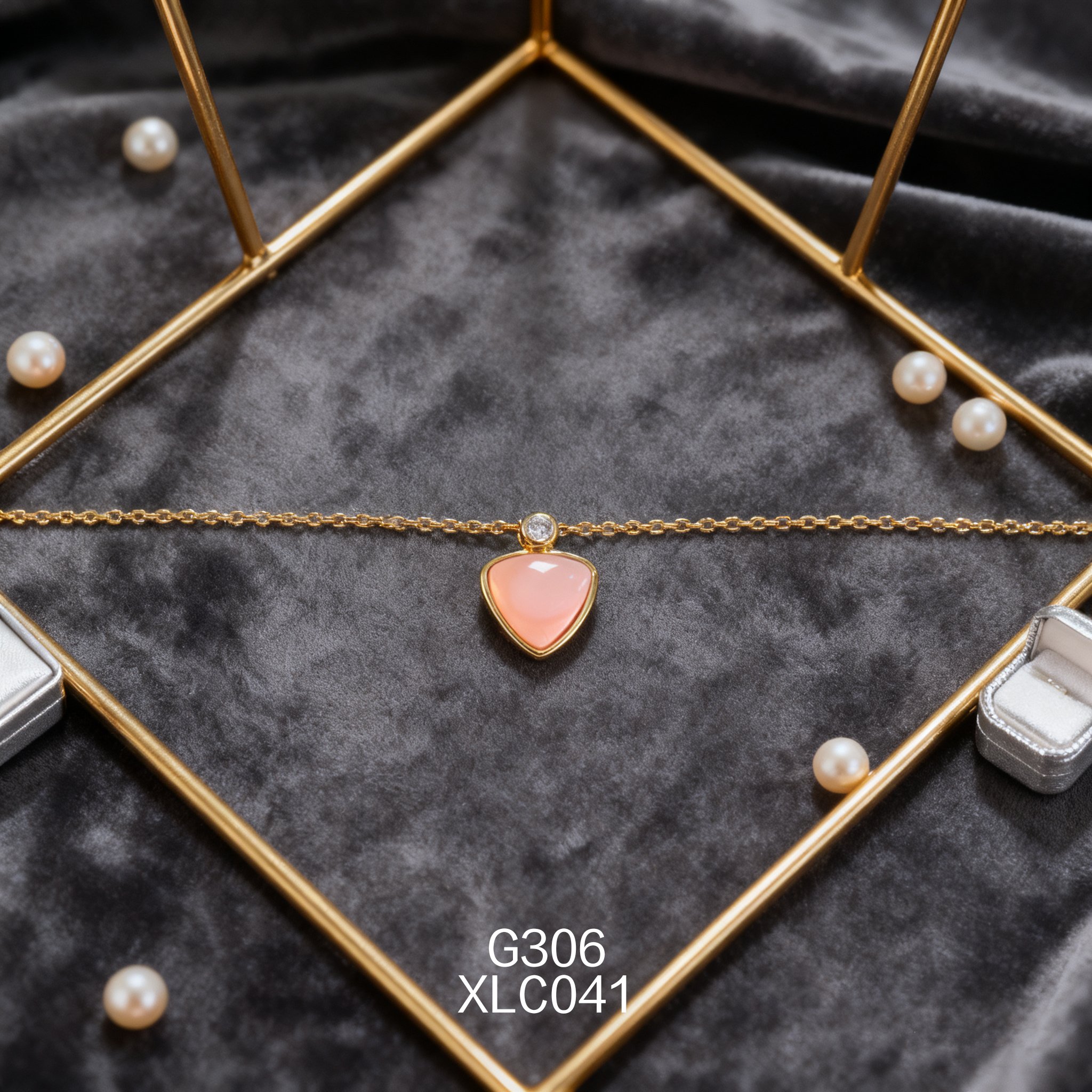 電鍍黃金女皇貝項鍊