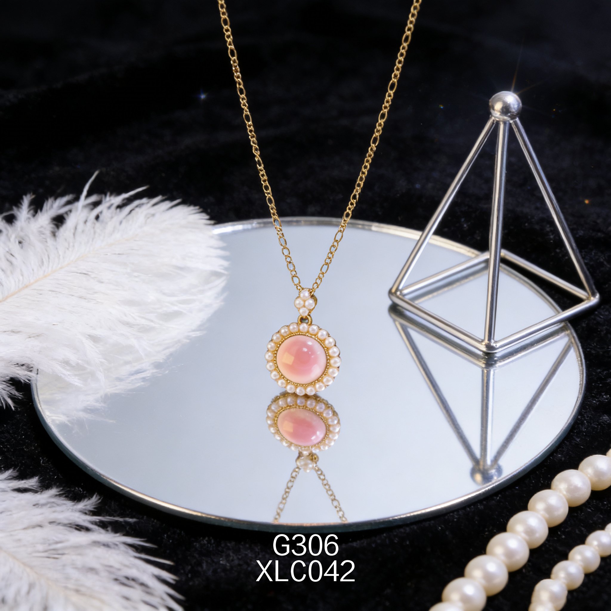 電鍍黃金珍珠 16mm 女皇貝項鍊