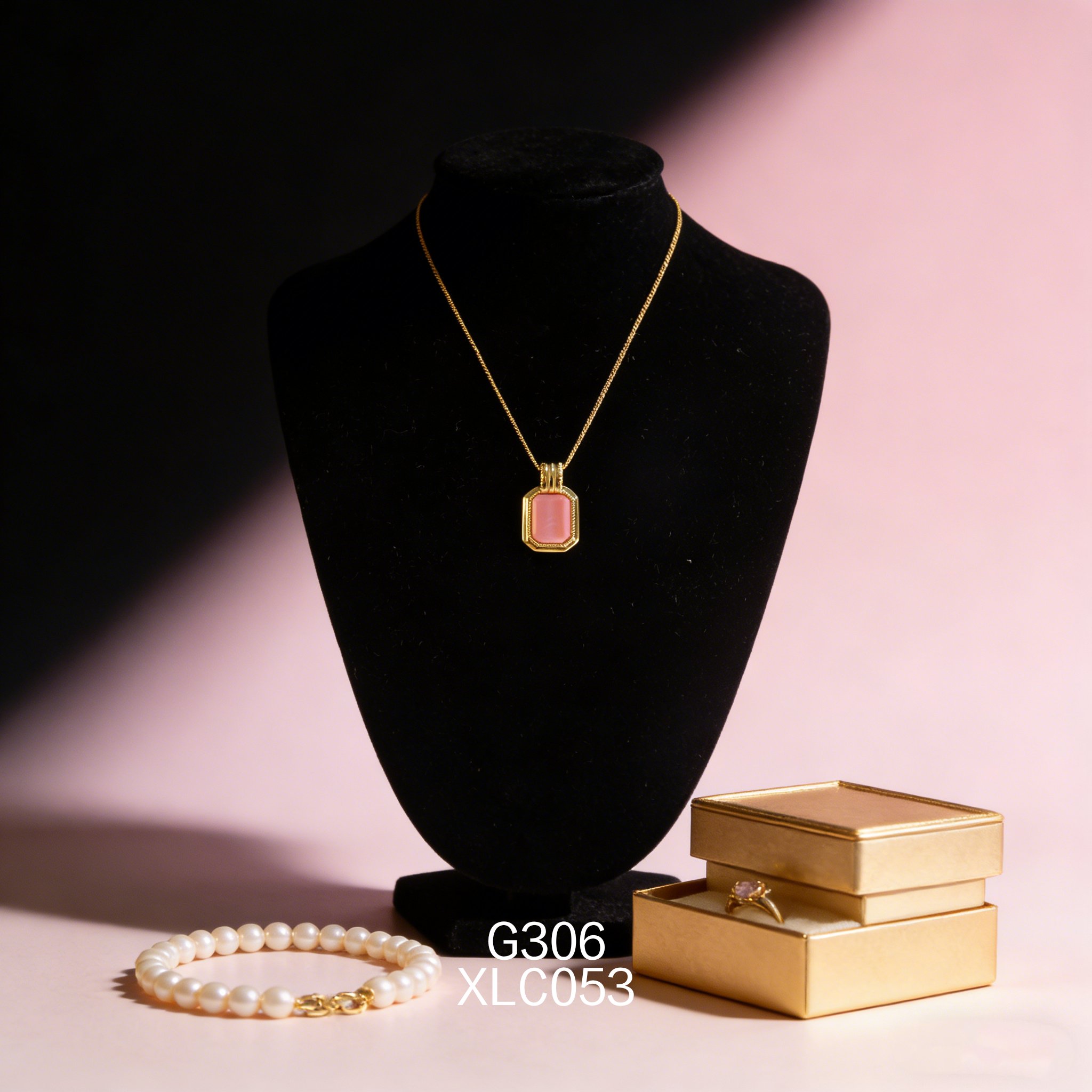 电镀黄金 8.5 x 10.5mm 女皇贝项链